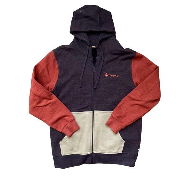 cotopaxi Other - Cotopaxi color block full zip hoodie medium